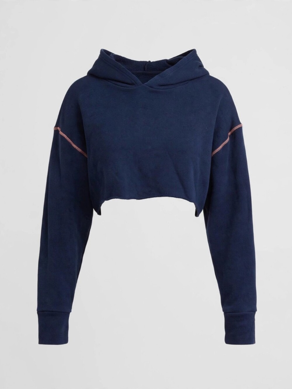 ME Makeover Essentials Dark Blue Cropped Hoodie